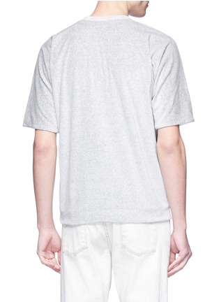 Back View - Click To Enlarge - 3.1 PHILLIP LIM - Reversible velvet T-shirt