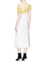 Figure View - Click To Enlarge - ELLERY - 'Boorzwah' floral lace panel crepe slip dress