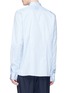 Back View - Click To Enlarge - THE WORLD IS YOUR OYSTER - Layered stripe shirt