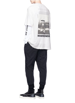 Figure View - Click To Enlarge - SONG FOR THE MUTE - 'Wander Kid' print T-shirt