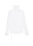 Main View - Click To Enlarge - ANN DEMEULEMEESTER - 'Vittorio' tie gauze panel top