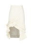 Main View - Click To Enlarge - JACQUEMUS - 'La Jupe Seville' pleated trim asymmetric skirt