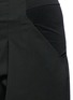 Detail View - Click To Enlarge - RICK OWENS  - Pleated drop crotch cropped pants