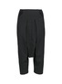 Main View - Click To Enlarge - RICK OWENS  - Pleated drop crotch cropped pants
