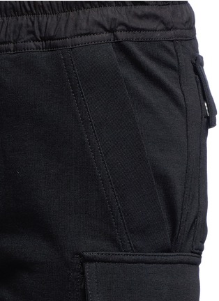 Detail View - Click To Enlarge - RICK OWENS  - Jersey skinny cargo pants