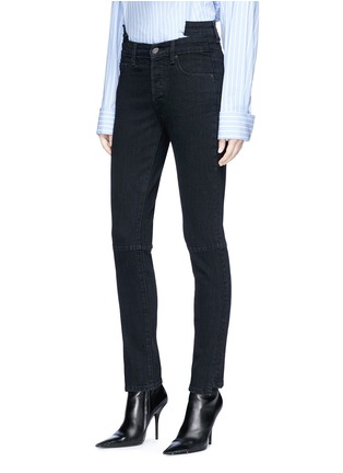 Front View - Click To Enlarge - VETEMENTS - x Levi Strauss deconstructed skinny jeans