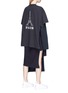 Figure View - Click To Enlarge - VETEMENTS - Mixed print layered oversized T-shirt dress