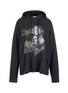 Main View - Click To Enlarge - VETEMENTS - Mixed print oversized hoodie