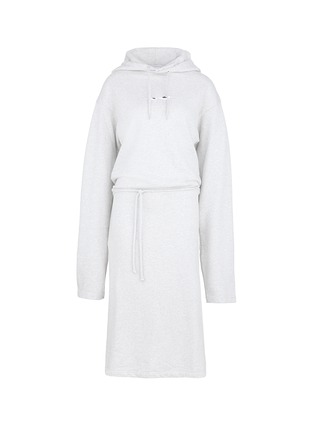 Main View - Click To Enlarge - VETEMENTS - Eyes print oversized hoodie dress
