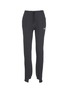 Main View - Click To Enlarge - VETEMENTS - Logo embroidered staggered cuff jogging pants
