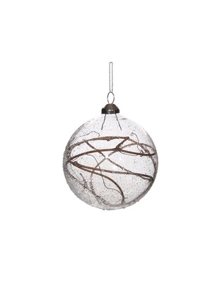 Main View - Click To Enlarge - SHISHI - Branch iced glass small Christmas ornament