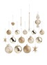 Main View - Click To Enlarge - SHISHI - 60-piece glass Christmas ornament set