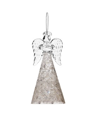 Main View - Click To Enlarge - SHISHI - Angel small glass Christmas ornament