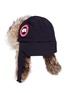 Figure View - Click To Enlarge - CANADA GOOSE - Coyote fur trim aviator hat