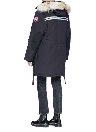 Figure View - Click To Enlarge - CANADA GOOSE - 'Snow Mantra' coyote fur trim hooded down padded parka