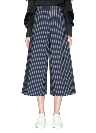 Main View - Click To Enlarge - 72723 - Stripe twill culottes