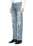 Front View - Click To Enlarge - HELMUT LANG - 'Painter' vintage wash jeans