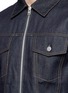 Detail View - Click To Enlarge - HELMUT LANG - Slim fit raw denim jacket