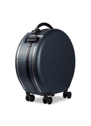  - OOKONN - Round carry-on spinner suitcase – Dark Green