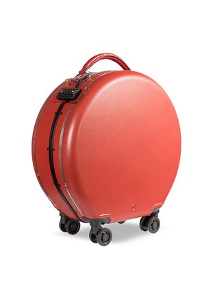  - OOKONN - Round carry-on spinner suitcase – Red