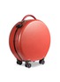  - OOKONN - Round carry-on spinner suitcase – Red
