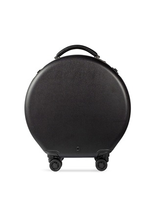 Main View - Click To Enlarge - OOKONN - Round carry-on spinner suitcase – Black