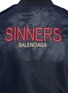 Detail View - Click To Enlarge - BALENCIAGA - 'Sinners' embroidered bomber jacket