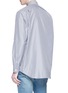 Back View - Click To Enlarge - BALENCIAGA - Chest pocket stripe shirt