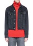 Main View - Click To Enlarge - BALENCIAGA - 'Sinners' embroidered cotton denim jacket