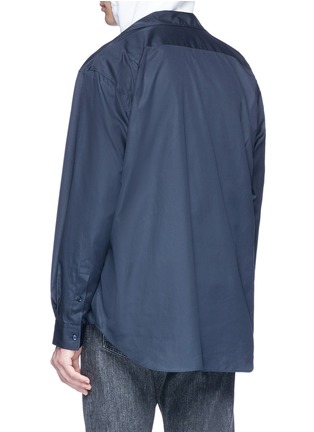 Back View - Click To Enlarge - BALENCIAGA - Chest pocket shirt