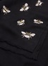 Detail View - Click To Enlarge - JANAVI - 'Bees in the Wild' embroidered wool-silk scarf