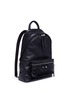 Detail View - Click To Enlarge - BALENCIAGA - 'Arena' crinkled leather backpack