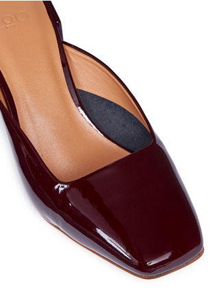 Detail View - Click To Enlarge - LOQ - 'Vale' patent leather mules