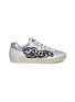 Main View - Click To Enlarge - ASH - 'Nak Bis' floral embroidered metallic leather sneakers