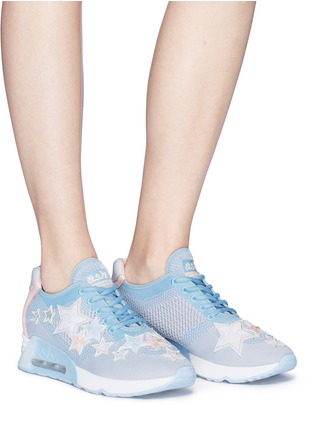 Figure View - Click To Enlarge - ASH - 'Lucky Star' appliqué knit sneakers