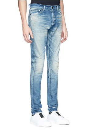 Front View - Click To Enlarge - 10090 - 'The Cast 2' distressed jeans