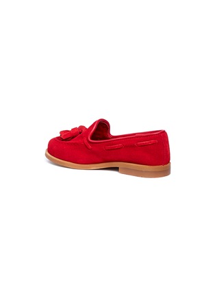 Figure View - Click To Enlarge - ELI - Tassel suede toddler loafers