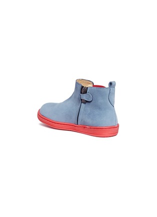Figure View - Click To Enlarge - ELI - Suede toddler Chelsea boots