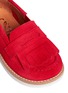 Detail View - Click To Enlarge - ELI - Suede toddler kiltie loafers