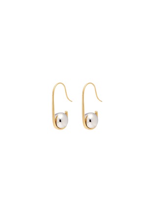 Main View - Click To Enlarge - J. HARDYMENT - 'Hook and Ball' 14k gold earrings