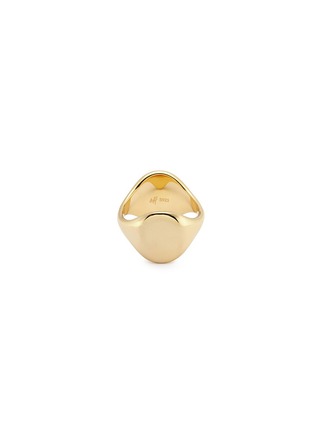 Main View - Click To Enlarge - J. HARDYMENT - '2 Face' 14k yellow gold silver ring