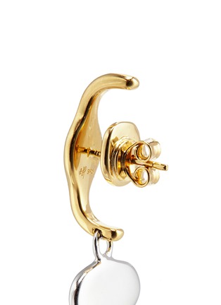 Detail View - Click To Enlarge - J. HARDYMENT - 'Long Face Pendant Lobe Hagger' 14k gold earrings