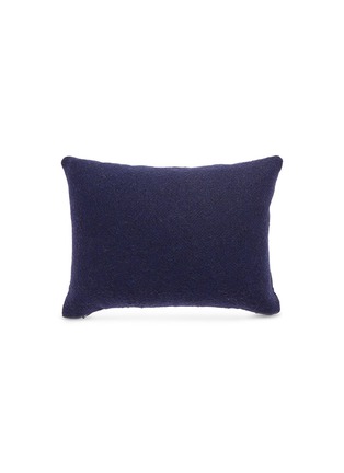 Main View - Click To Enlarge - LANE CRAWFORD - Cotton cushion – Navy