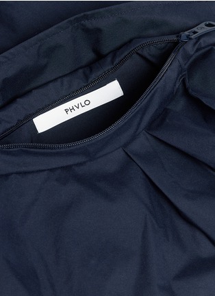 Detail View - Click To Enlarge - PHVLO - Ruffled rainproof waist bag