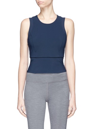 Main View - Click To Enlarge - PHVLO - Stretch cropped tank bra top
