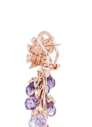 Detail View - Click To Enlarge - ANABELA CHAN - 'Coralbell' detachable drop 18k rose gold earrings