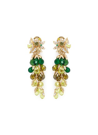 Main View - Click To Enlarge - ANABELA CHAN - 'Coralbell' detachable drop 18k yellow gold earrings