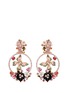 Main View - Click To Enlarge - ANABELA CHAN - 'Butterfly' 18k rose gold wreath earrings