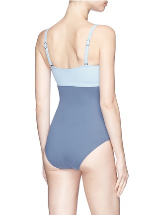 Back View - Click To Enlarge - FLAGPOLE SWIM - 'Nora' cross back one-piece swimsuit