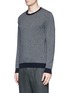 Front View - Click To Enlarge - ALTEA - Marled virgin wool sweater